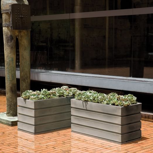 Daniel Indoor/Outdoor Planters West Elm
