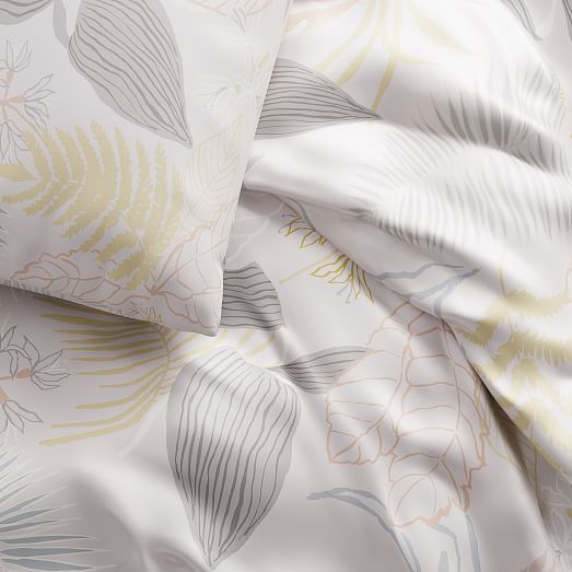 tencel lush floral duvet