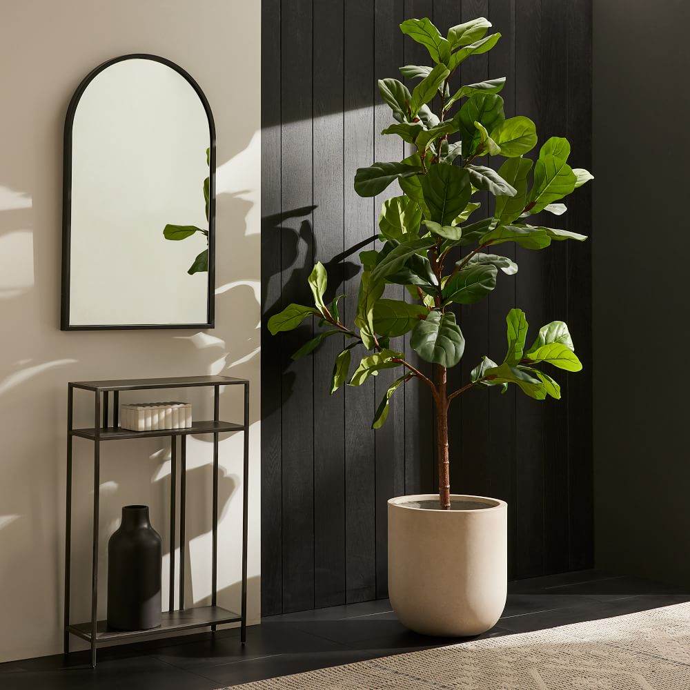 Faux Potted Fiddle Leaf Fig Trees West Elm