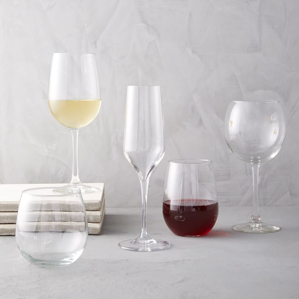 Bormioli Rocco Essential Wine Glasses (Set of 6) West Elm