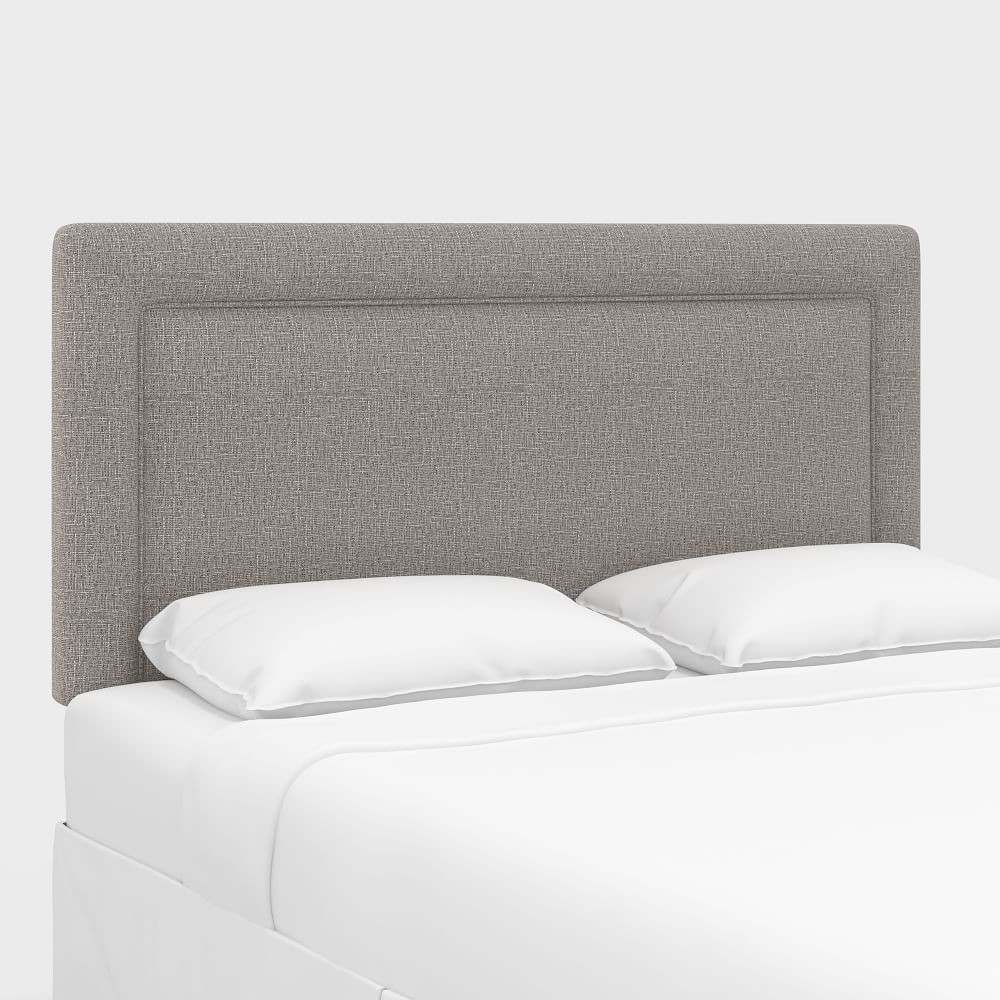 Upholstered Bordered Headboard | West Elm