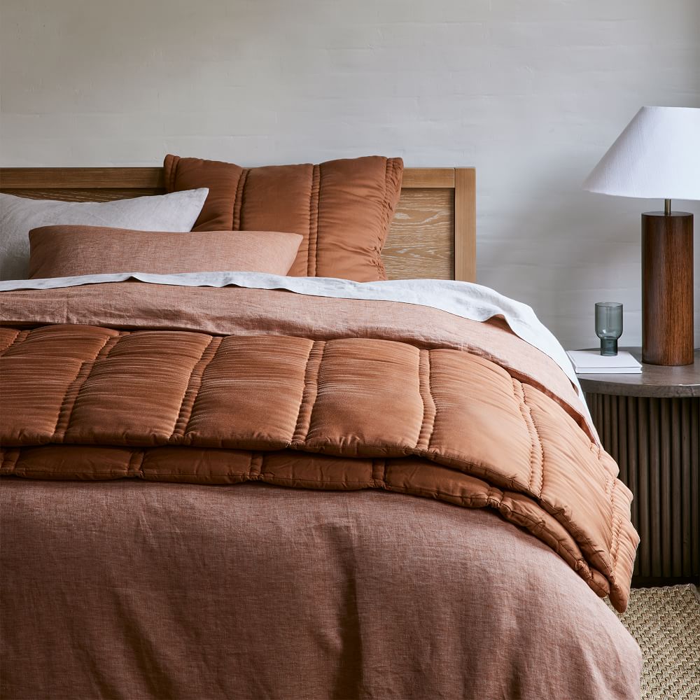 Silky TENCEL™ Plush Comforter & Shams West Elm