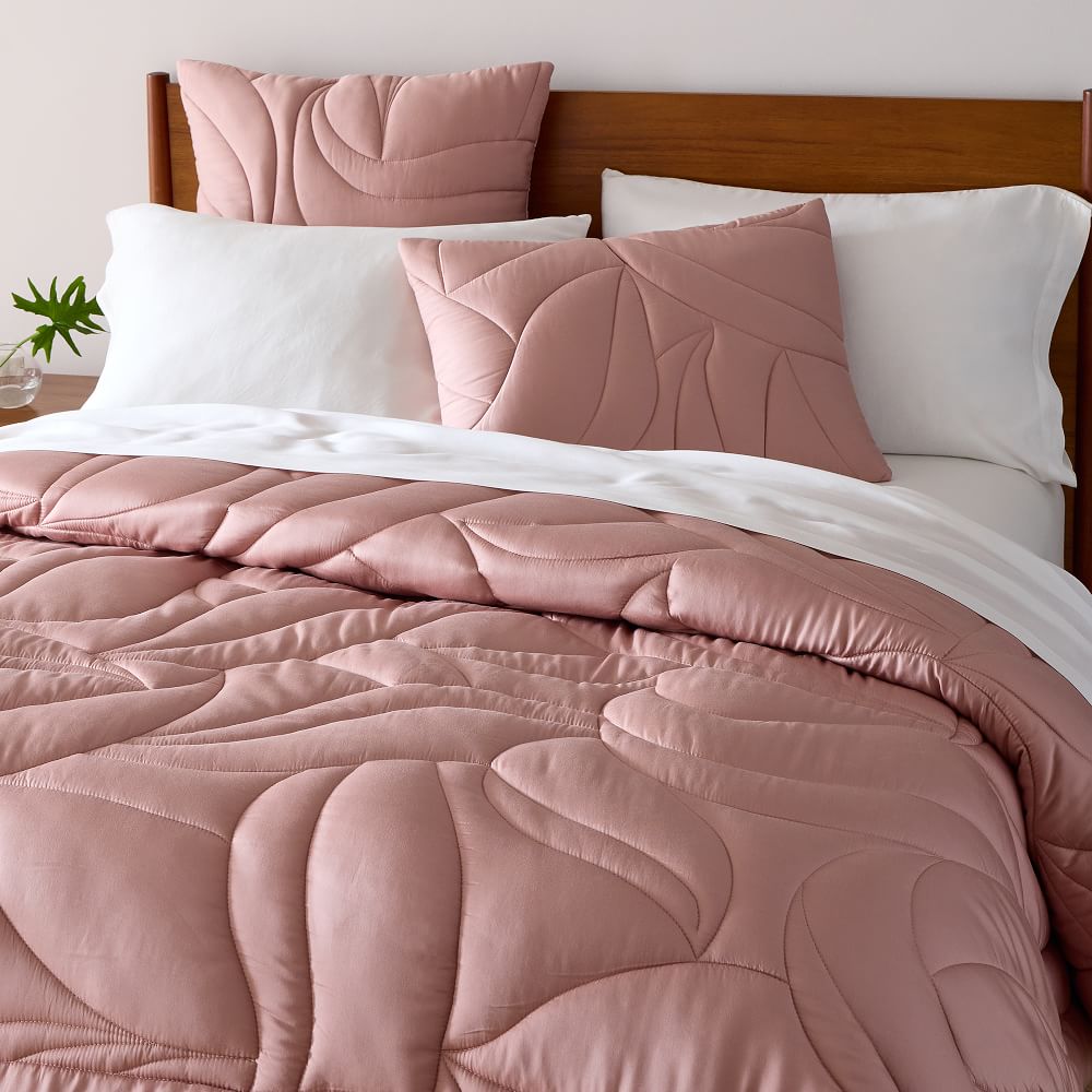 Silky TENCEL™ Petals Comforter & Shams West Elm