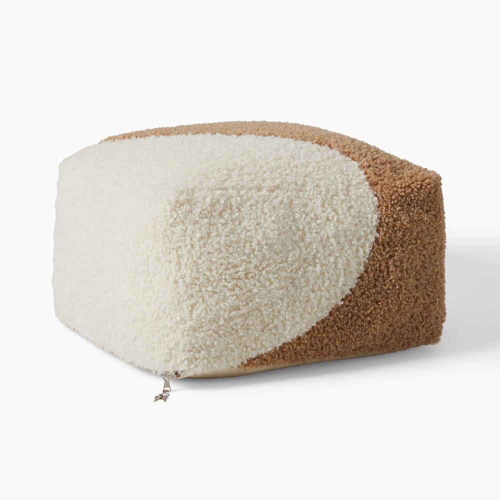 Mara Hoffman Shearling Pouf West Elm