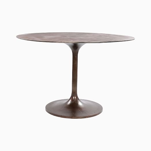 west elm tulip pedestal dining table