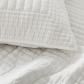 Silky TENCEL™ Pick Stitch Quilt & Shams | West Elm