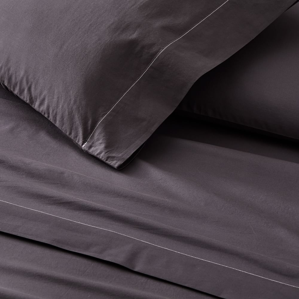 Organic Washed Cotton Sheet Set, Bed Sheets West Elm