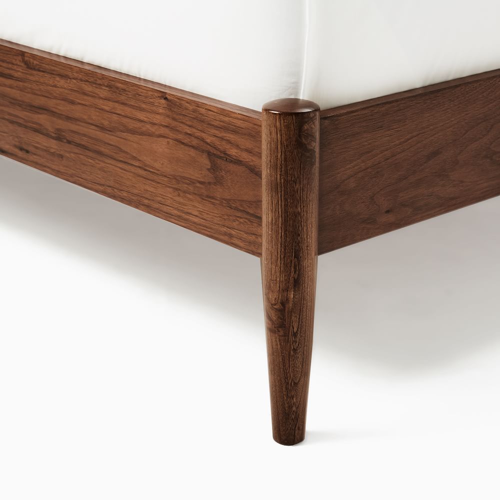 Arne Bed & Leather Cushions West Elm