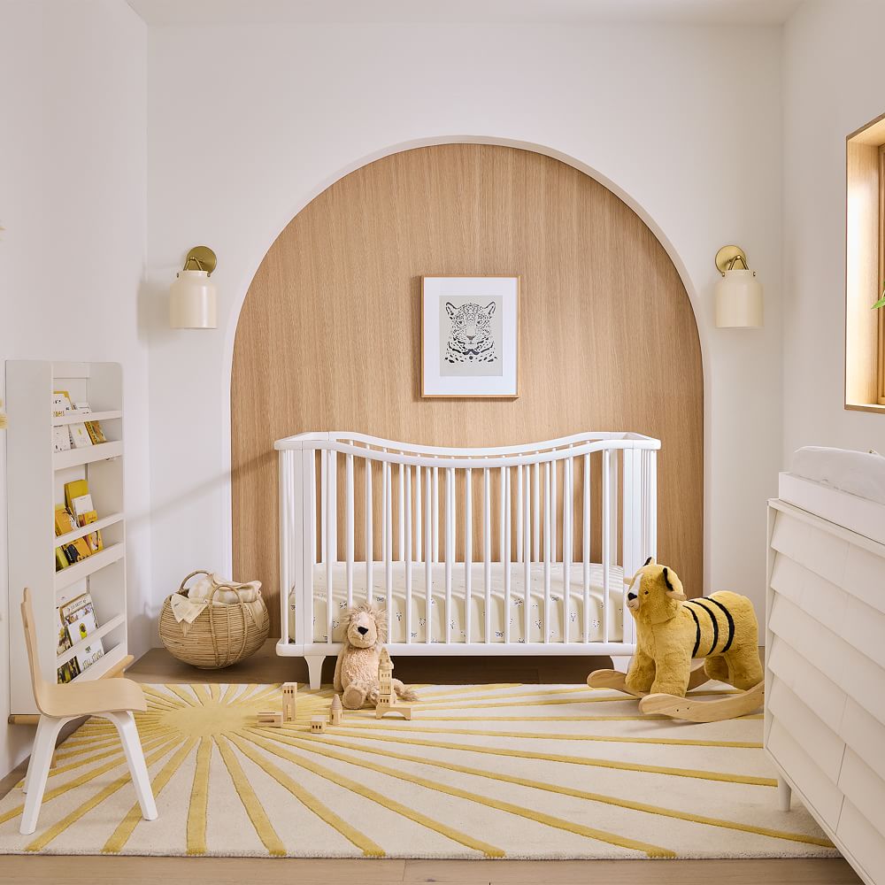 Dawson Scoop Convertible Crib West Elm
