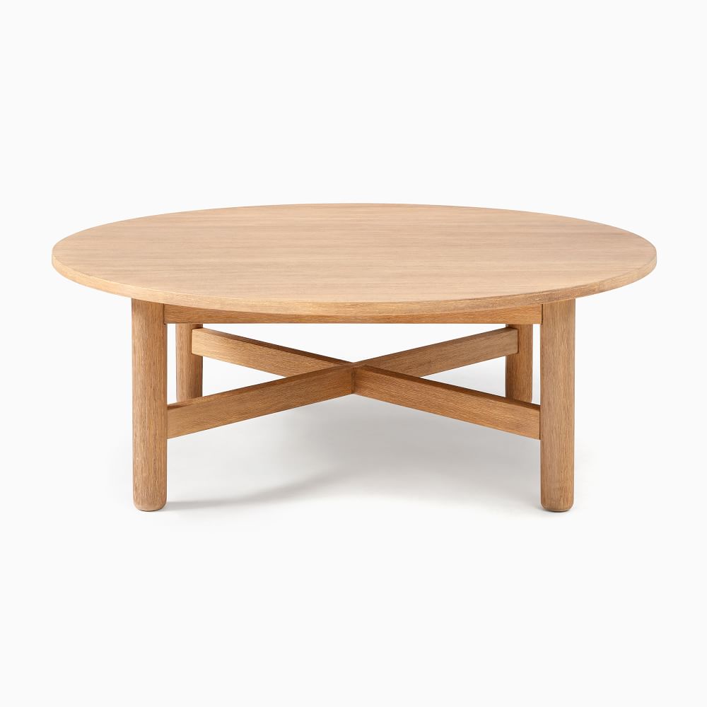 Hargrove Round Coffee Table (50") West Elm
