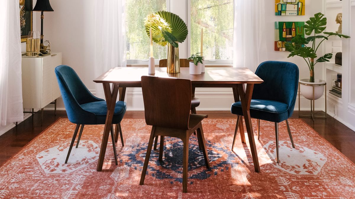 MidCentury Dining Chair Metal Legs West Elm