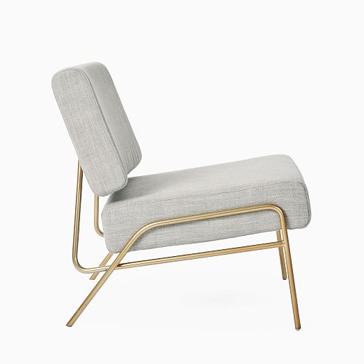 wire frame chair west elm