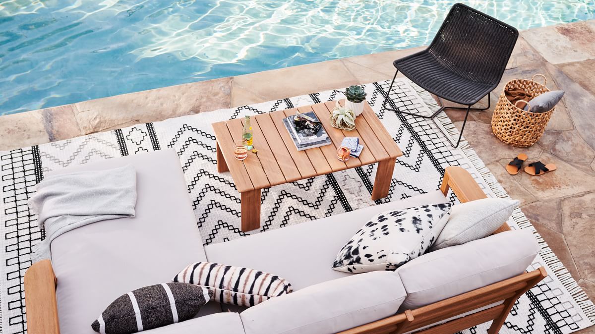 Indoor/Outdoor Slope Lounge Chair West Elm