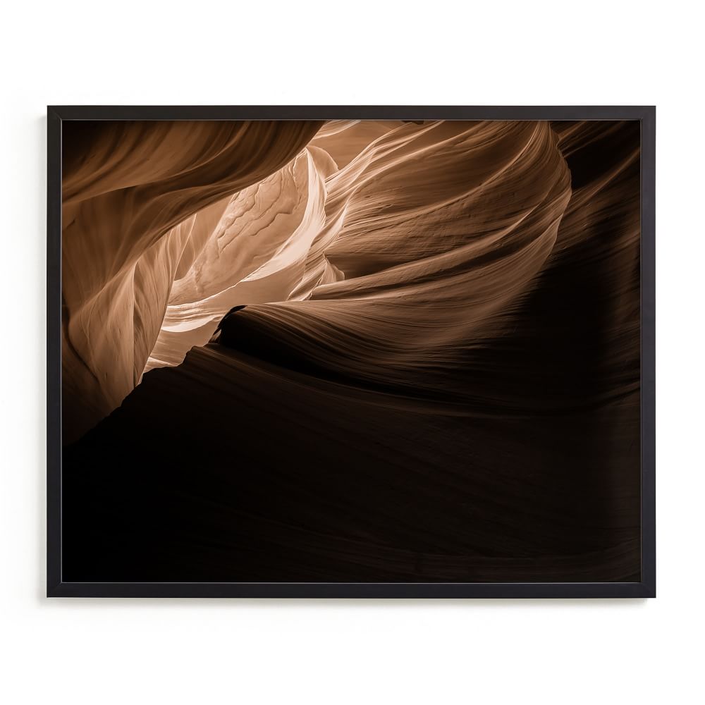 Caramel Canyon II Framed Wall Art by Minted for West Elm | West Elm