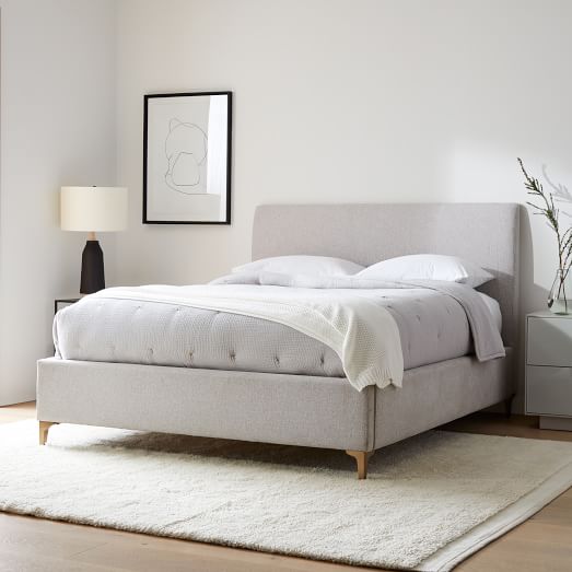 Andes Low Profile Bed, West Elm King Bed With Storage