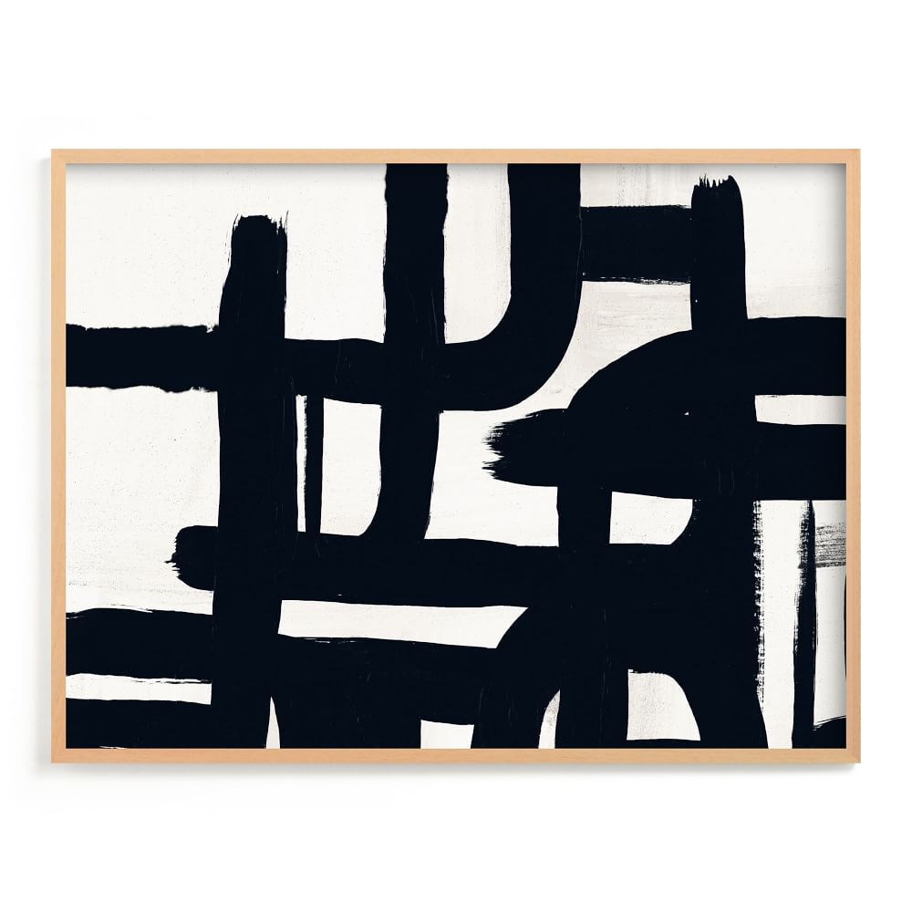 Black & White Series III Framed Wall Art by Minted for West Elm | West Elm