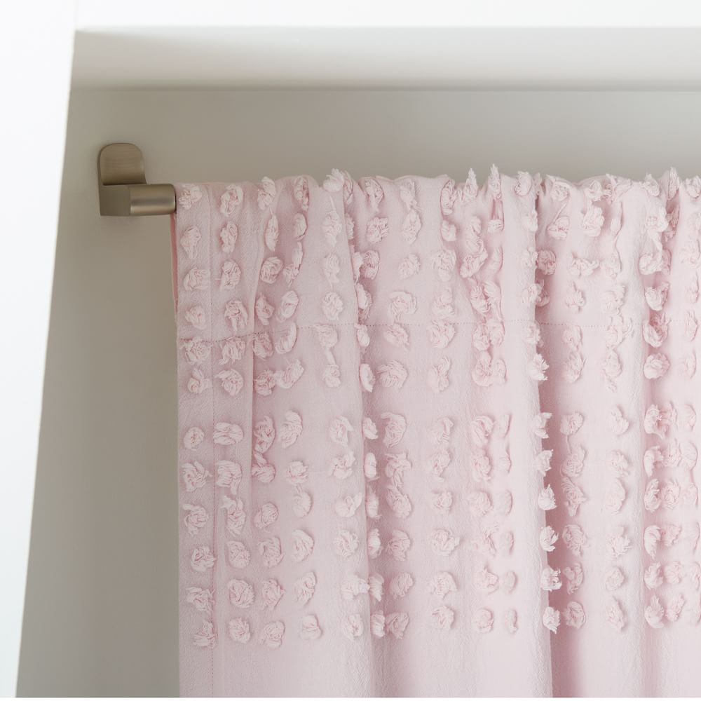 Candlewick Curtain, 48X84, White, WE Kids West Elm