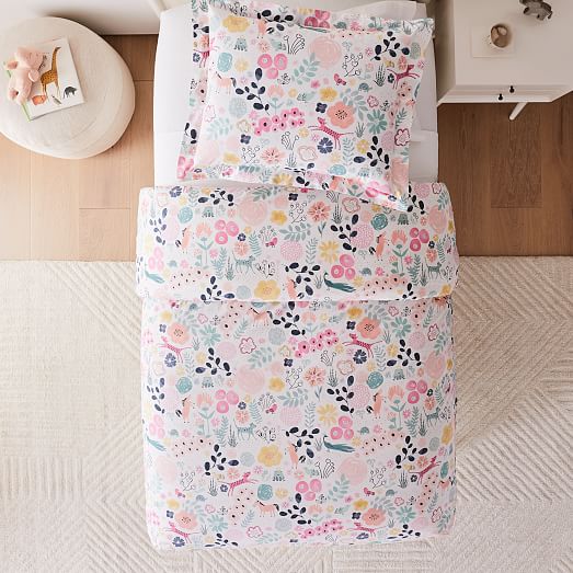 organic sasha's garden duvet