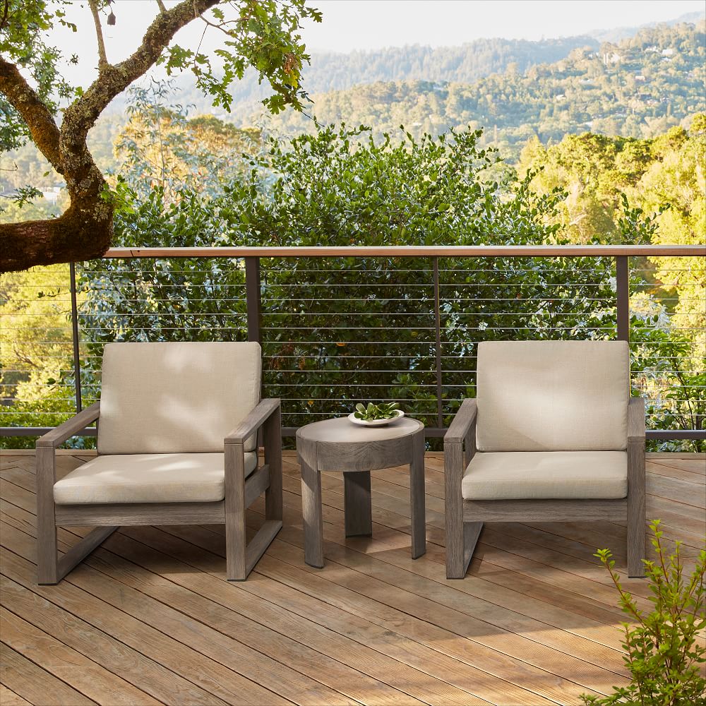 Portside Outdoor Petite Lounge Chair West Elm
