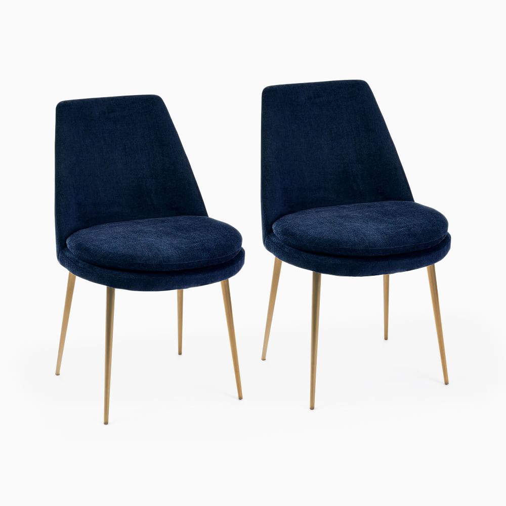 Finley LowBack Upholstered Dining Chair (Set of 2) West Elm