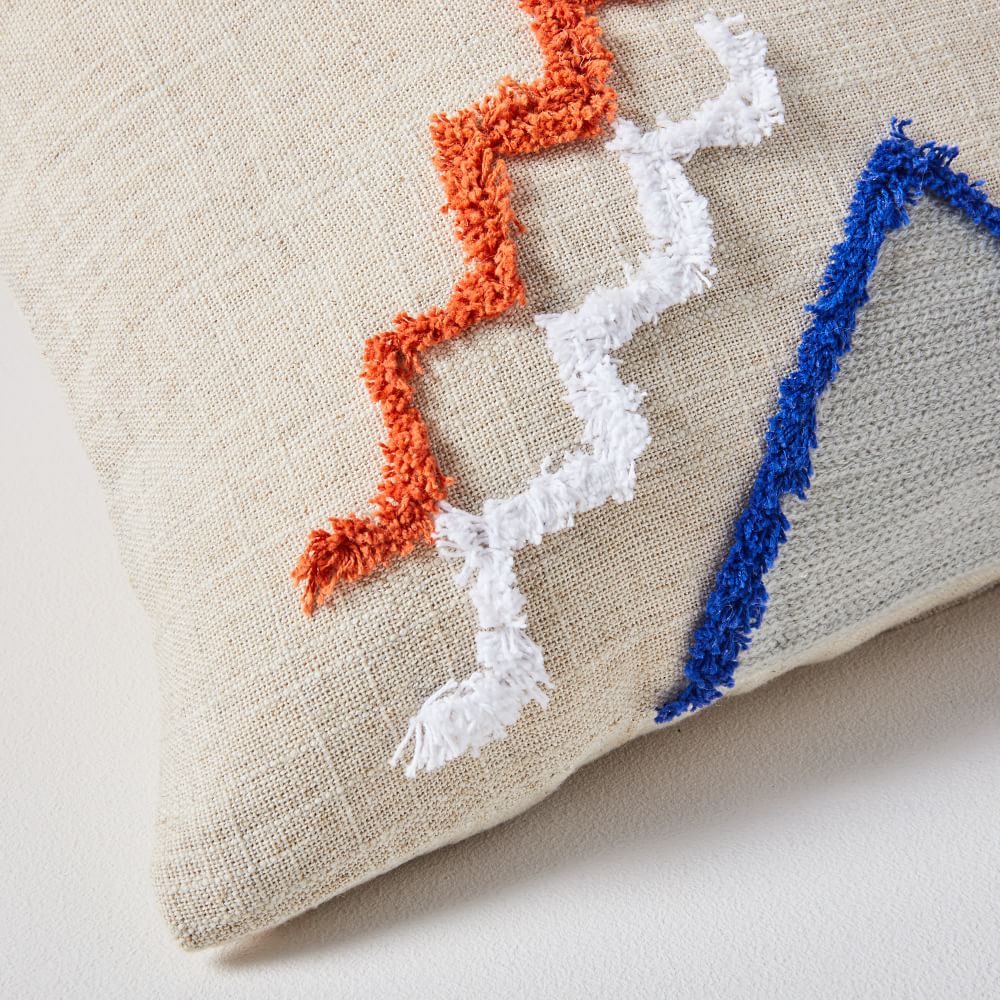 Candlewick Landscape Shapes Pillow Cover West Elm