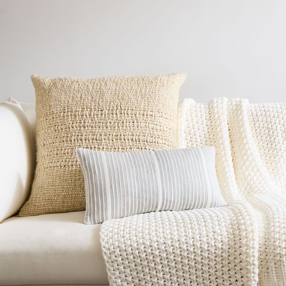 Cozy Weave Pillow Cover West Elm