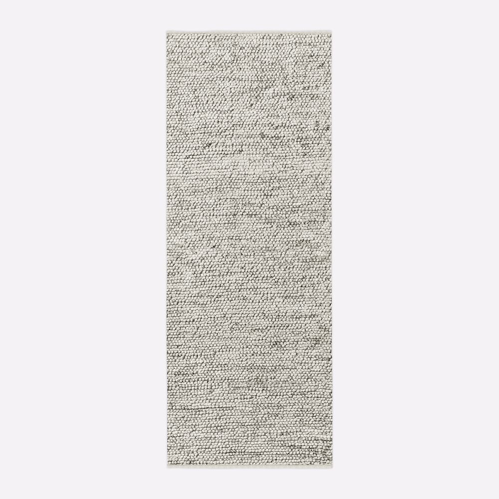 Mini Pebble Wool Jute Rug West Elm