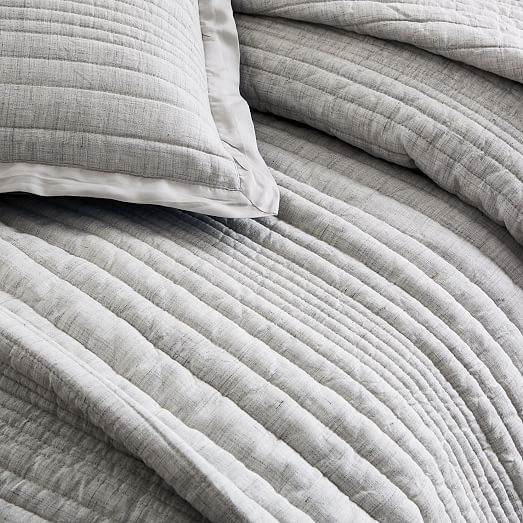 west elm linen quilt