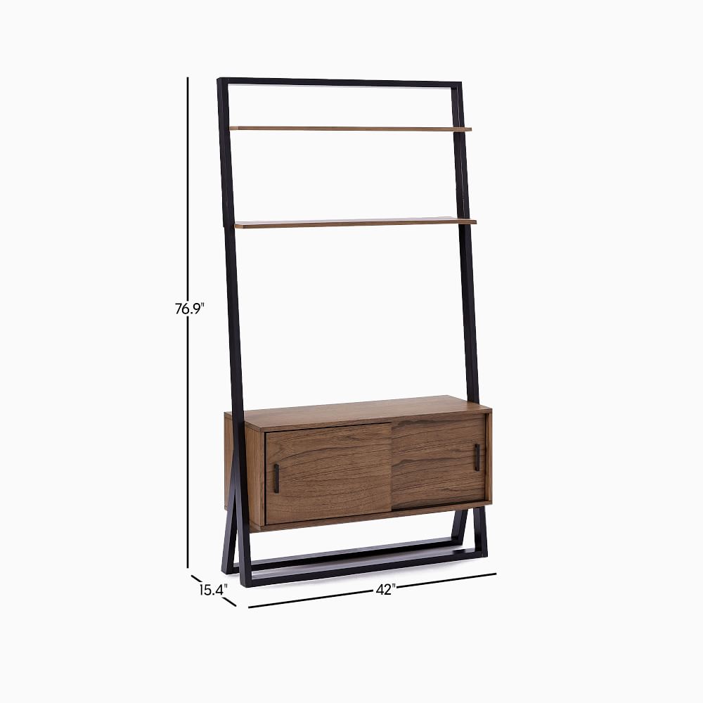 Ladder Shelf Media Console (42") West Elm
