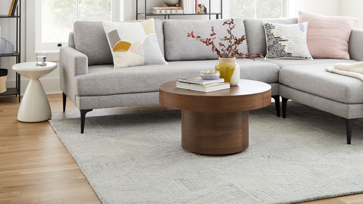 Glacial Easy Care Rug West Elm