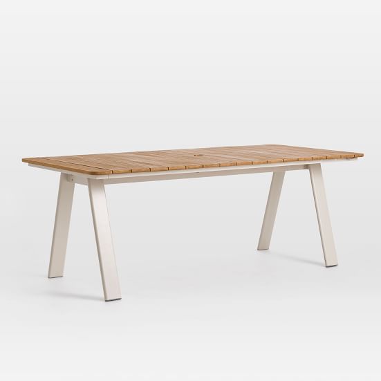 Halden Outdoor Dining Table (76") West Elm