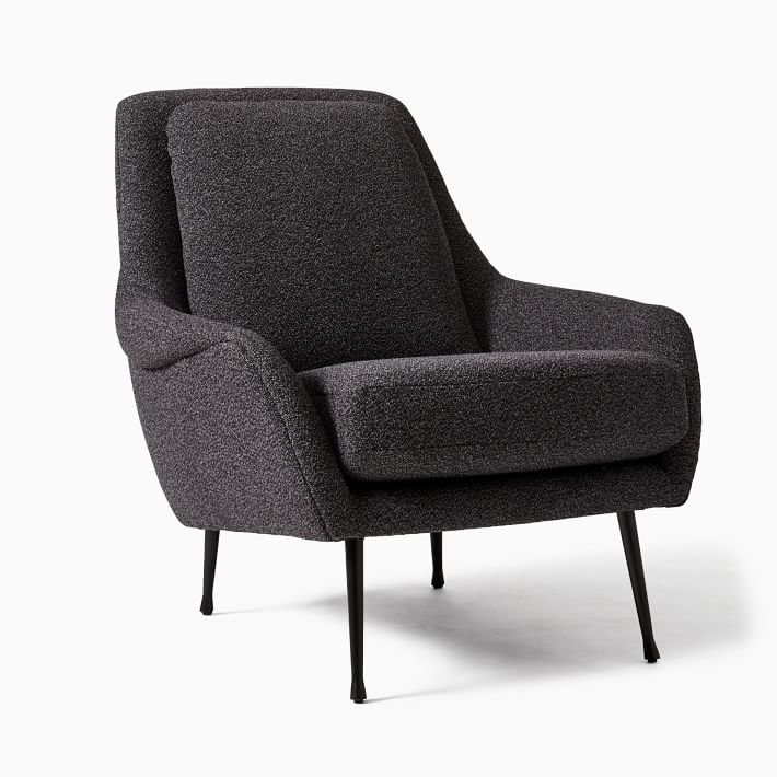 modern retro armchair