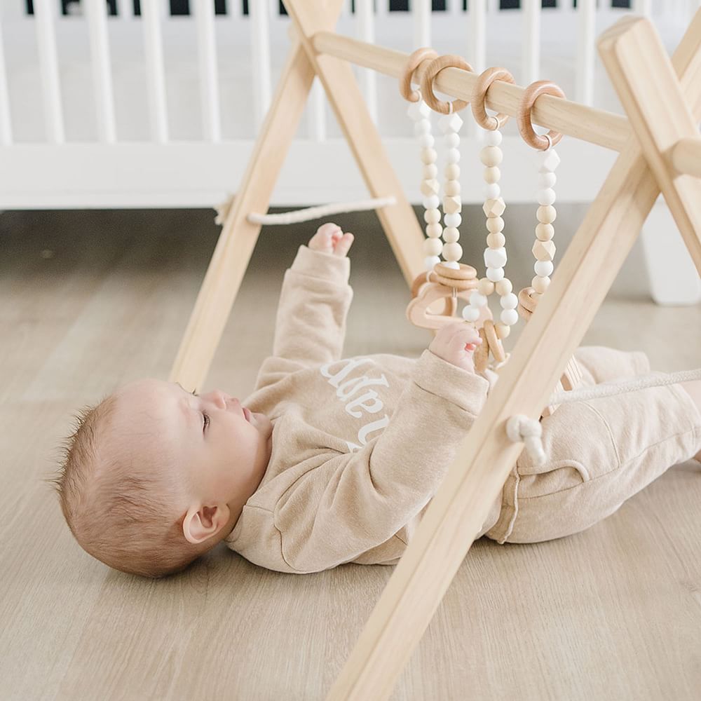 Poppyseed Play Wood Baby Gym | West Elm