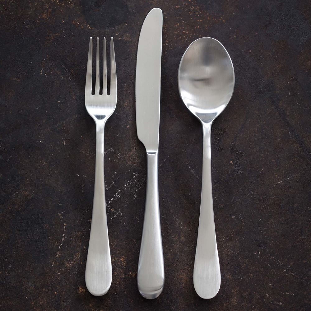 Mepra Natura Ice Stainless Steel Flatware (Set of 20) West Elm