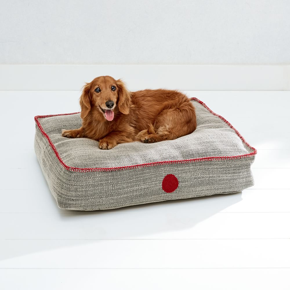 Recycled Fabric Dog Bed 26" West Elm