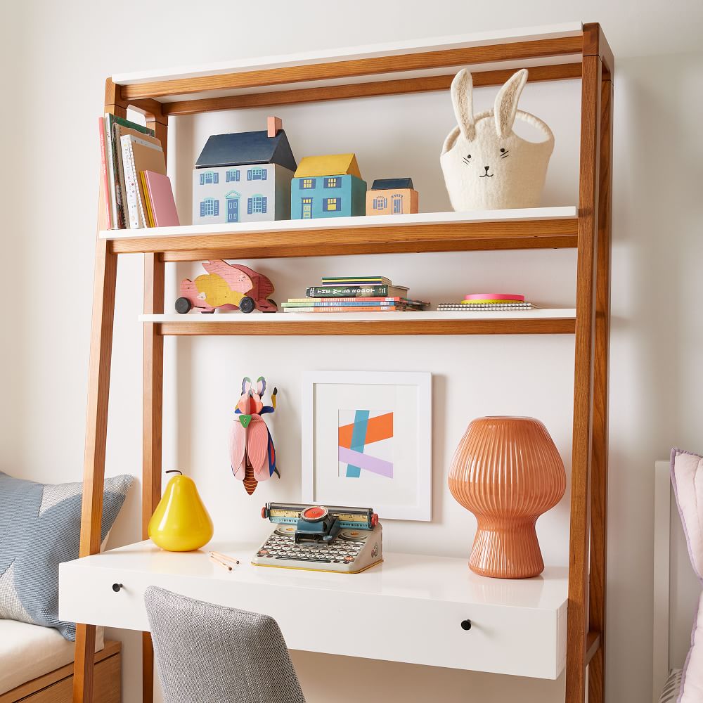 Modern Kids Wall Desk (46") West Elm
