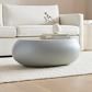 Indoor/Outdoor Pebble Oval Coffee Table (36") | West Elm