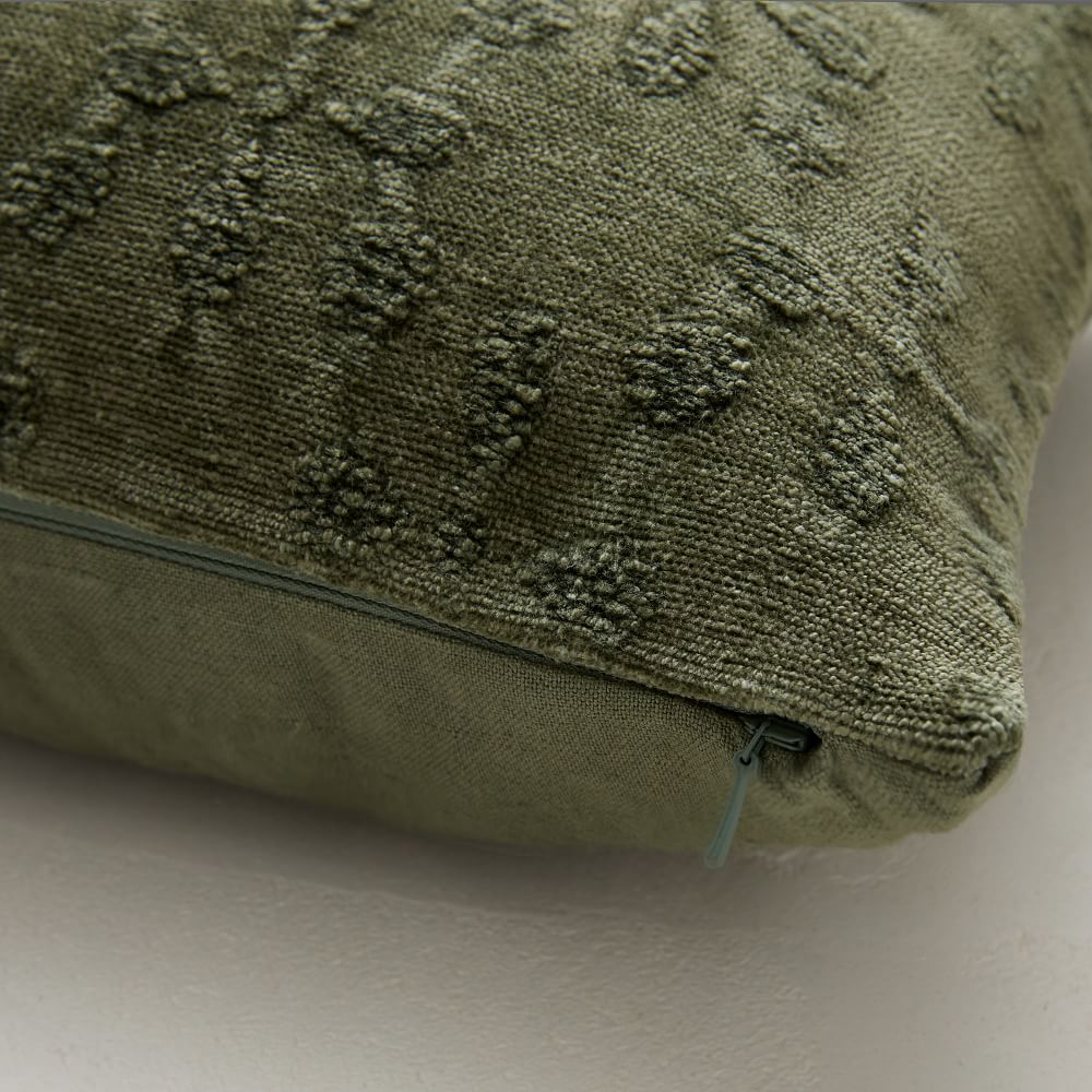 Chenille Jacquard Pillow Cover West Elm