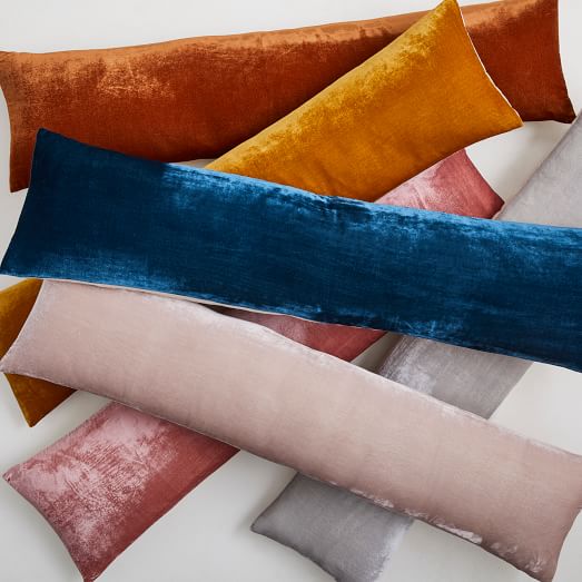 lumbar pillow velvet