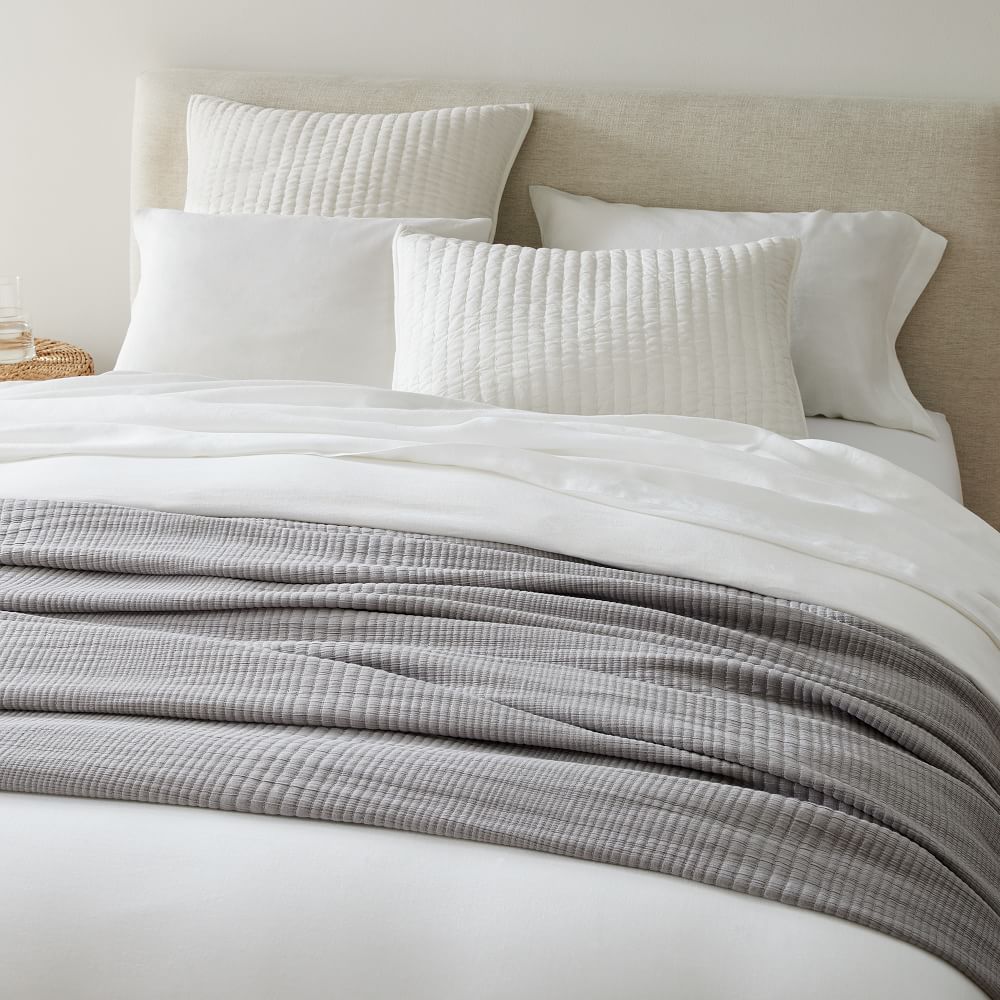 Ribbed Bed Blankets West Elm