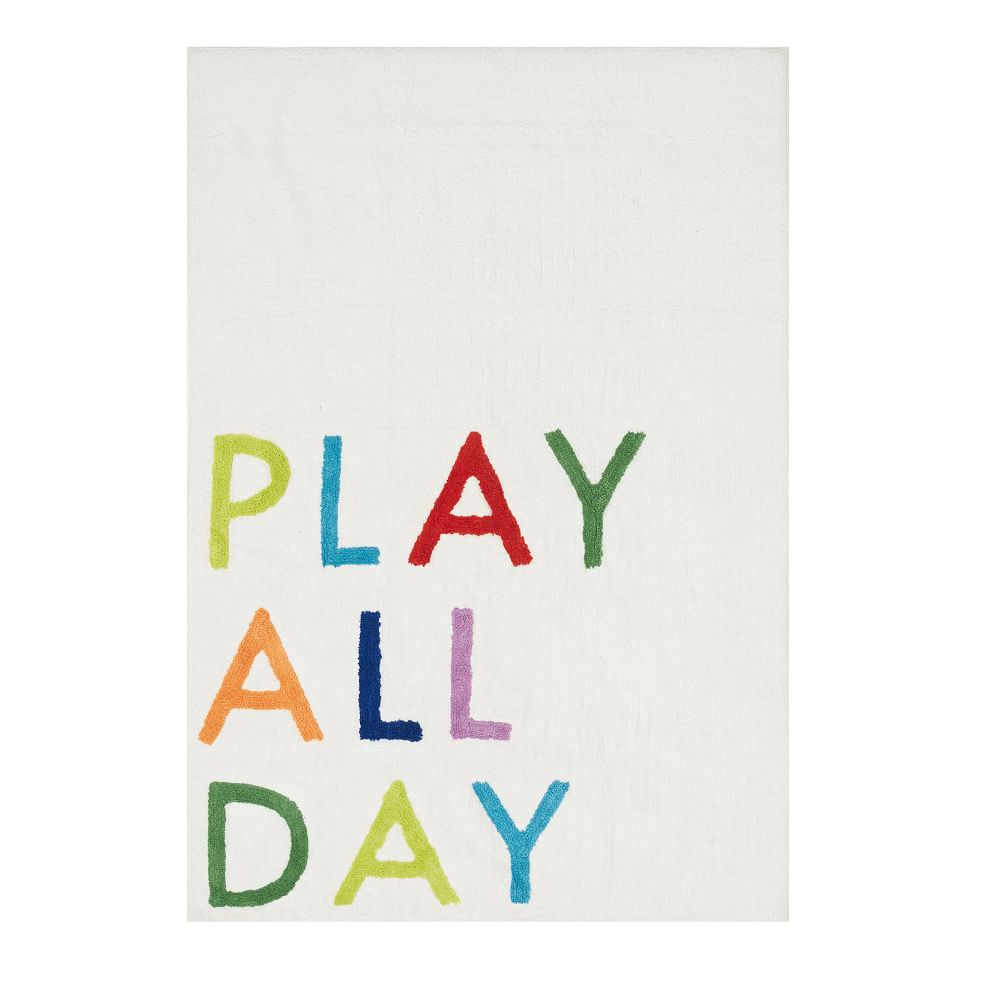 Machine Washable Play All Day Rug West Elm