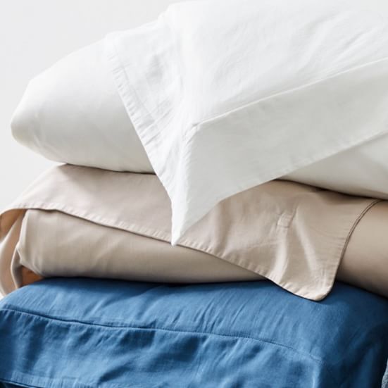 Silky Brushed TENCEL™ Sheet Set & Pillowcases West Elm