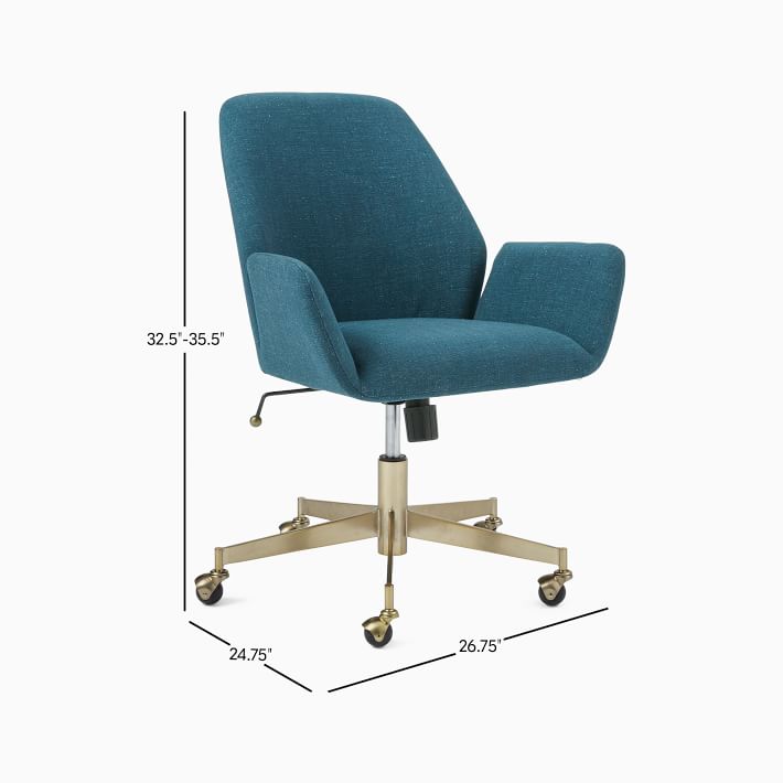 west elm aluna office chair