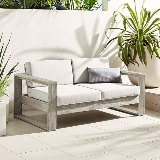 west elm outdoor loveseat