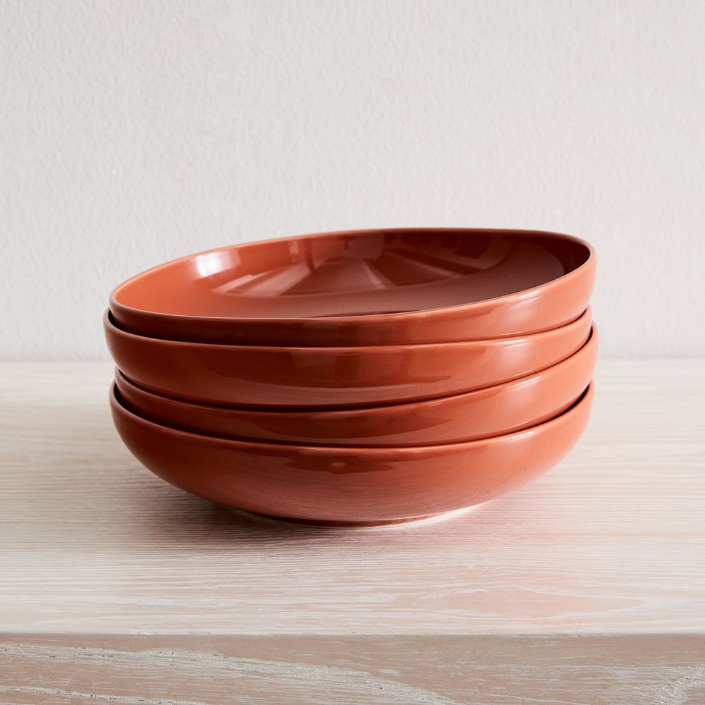 terracotta pasta bowls