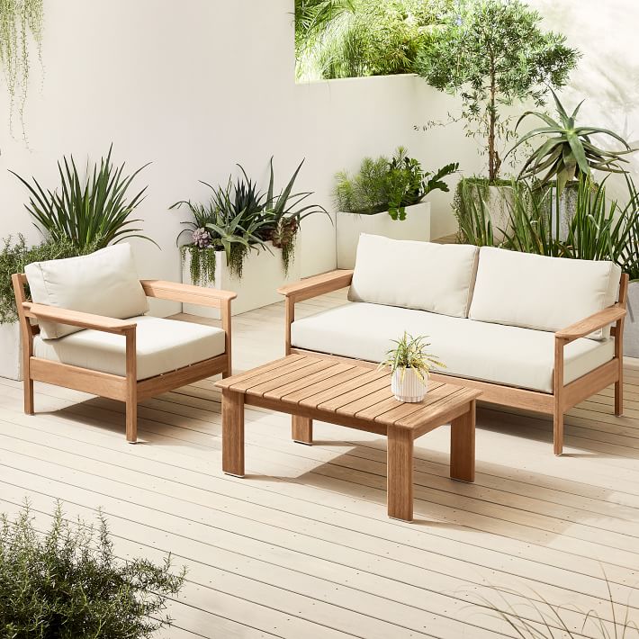 west elm outdoor loveseat