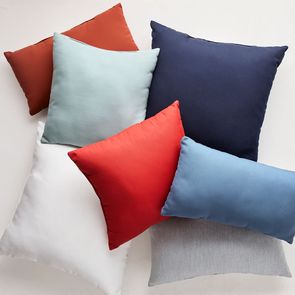 Sunbrella Indoor/Outdoor Canvas Pillow West Elm