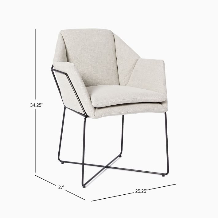 west elm origami chair