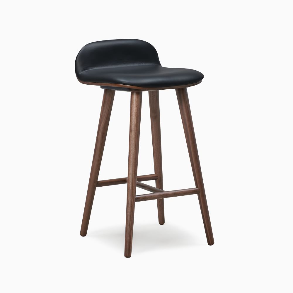 west elm leather counter stools