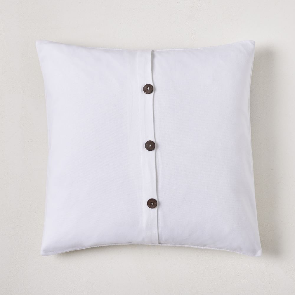 Crewel Wavy Cutouts Pillow Covers West Elm